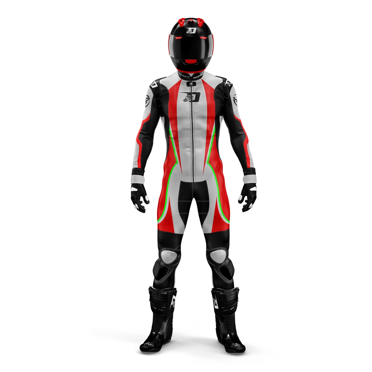 Dashing One Piece Motorbike Leather Suit